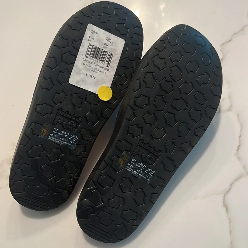 Timberland PRO Anti Fatigue Black Slides